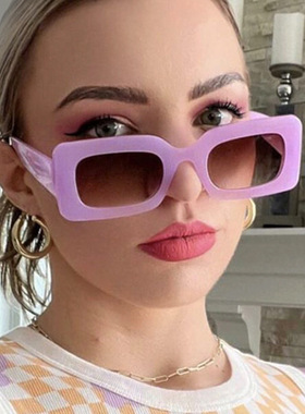 多巴胺甜美风眼镜墨镜穿搭饰品配饰风格首饰女孩网红个性炫彩嘻哈