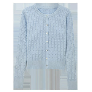 红色针织开衫绝美巨好看有设计感的毛衣女款2025新款时尚洋气时髦