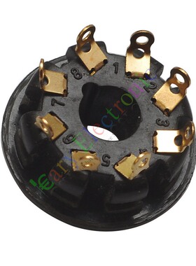 电木S8WPI-G镀金管座8脚电子管插座适5Z2P 6j8p KT88 6550 EL34等