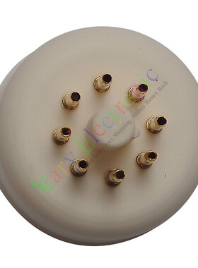 陶瓷KT88-95-G镀金管座8脚电子管座 AZ1 AZ11 AZ12 EL12 EF12等