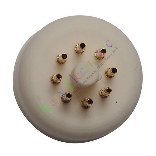 陶瓷KT88-95-G镀金管座8脚电子管座 AZ1 AZ11 AZ12 EL12 EF12等