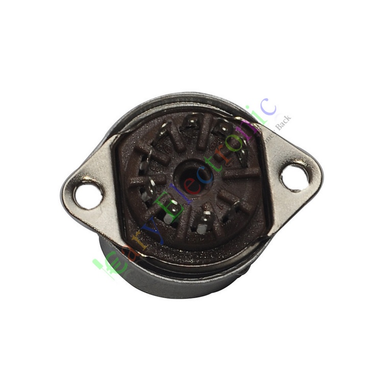 开孔直径18.5mm 适用于12AX7，12AT7，12AU7，ECC83，ECC82，E88CC 6922等 镀锡麟铜脚