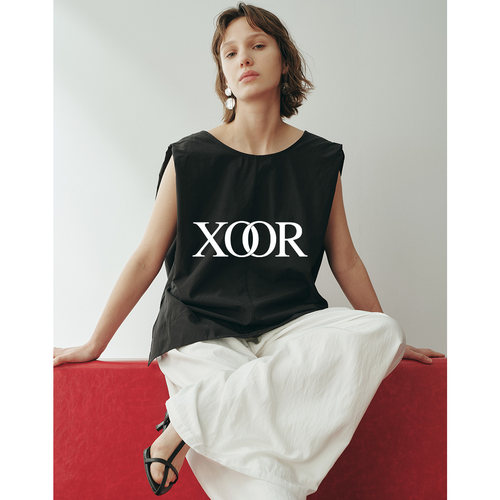 XOOR两穿无袖进口棉透气上衣2026