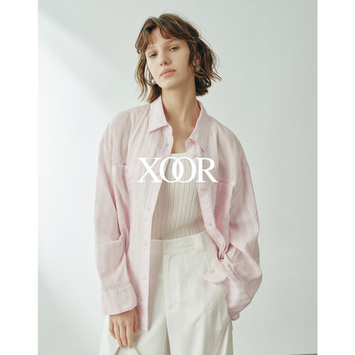 XOOR莱赛尔夏轻盈挺括衬衫2026夏
