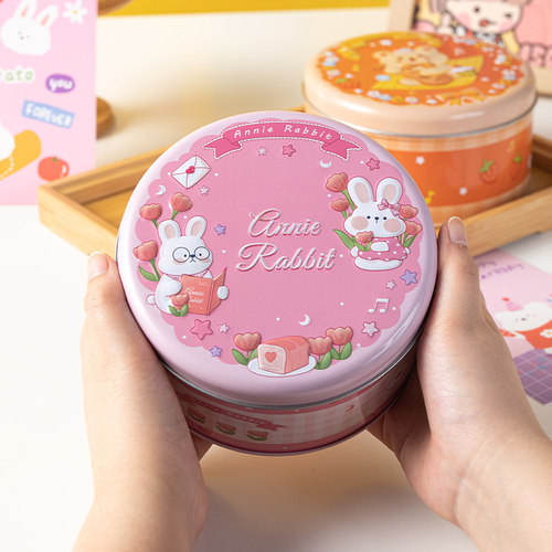 铁盒零食曲奇饼干盒烘焙包装盒