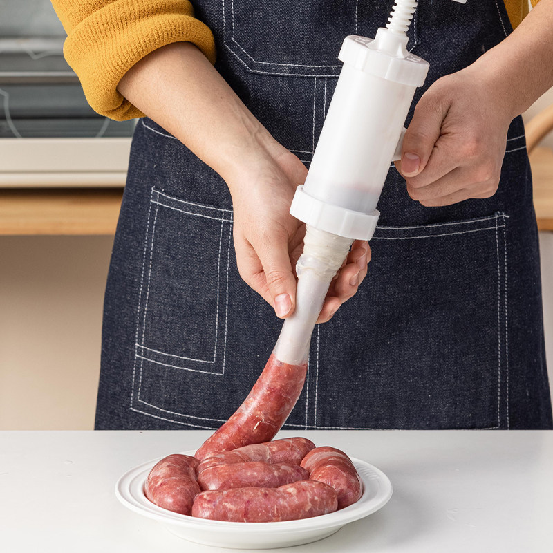 灌肠器机家用装香肠神器手动肠衣肉肠腊肠制作工具手工罐肠器