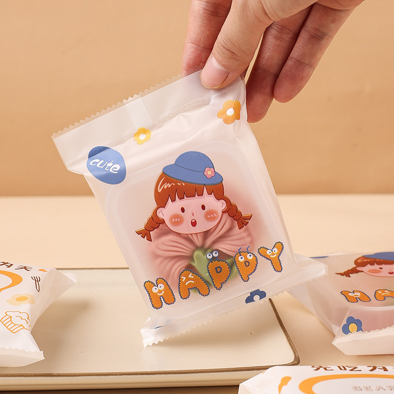 冰皮月饼蛋黄酥包装机封袋自粘袋