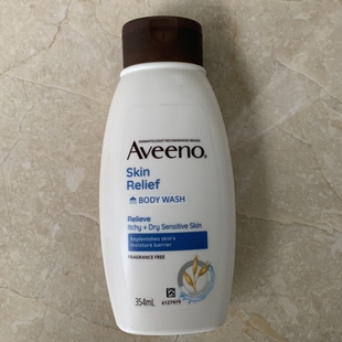 Moisturising沐浴露354ml Relief 现货澳洲Aveeno Skin