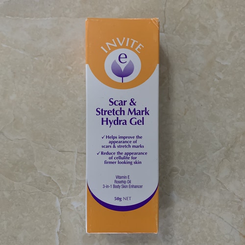 现货澳洲Invite E Scar & Stretch Mark Gel凝胶50g