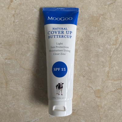 现货澳洲MooGoo Natural Cover Up Buttercup SPF 15防晒霜120g