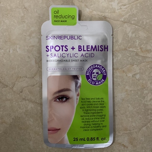 Face 现货澳洲Skin 面膜 Blemish and Republic Spots