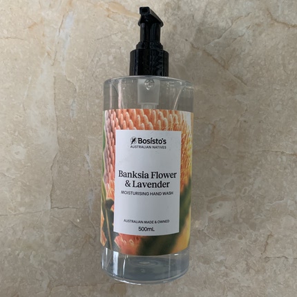 现货澳洲Bosistos Banksia Flower Lavender洗手液 500mL