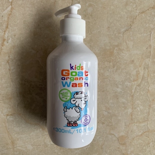 Body Organic Wash沐浴露300ml Kids 现货澳洲Goat
