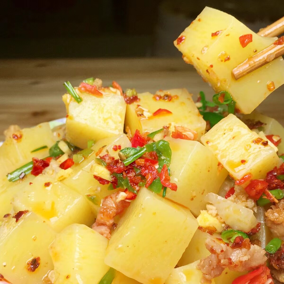 衡阳手工米豆腐湖南特产农家特色小吃米凉粉凉拌开胃500克/盒