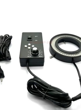 包邮LED环形光源144颗灯珠亮度可调内径72MM合金外壳四驱灯12V24V