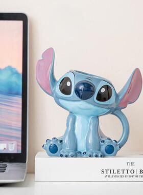 史迪仔3D立体陶瓷马克杯