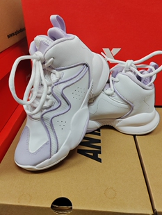 乔丹篮球鞋女球鞋运动鞋春夏透气减震高帮耐磨，35码 配盒发货