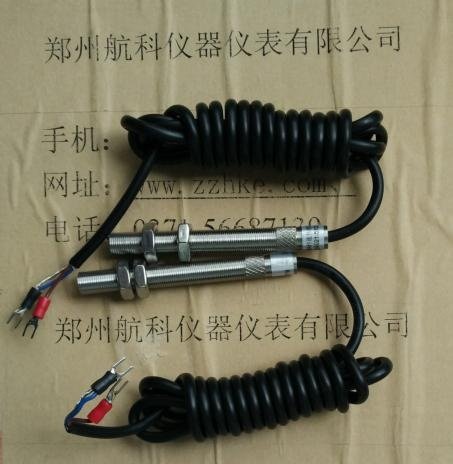 适用于无源磁电转速传感器 汽轮机测速探头 M16x1尺寸规格航科