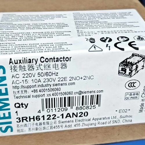 议价中间继电器3RH6122-1AN203RH6122-1BB403RH6122-1AP00
