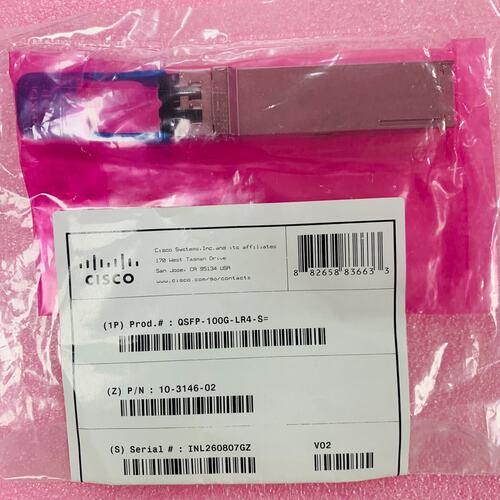 议价思科光模块QSFP-100G-LR4-SQSFP-100G-SR4-SQSFP-100G-ER4-S