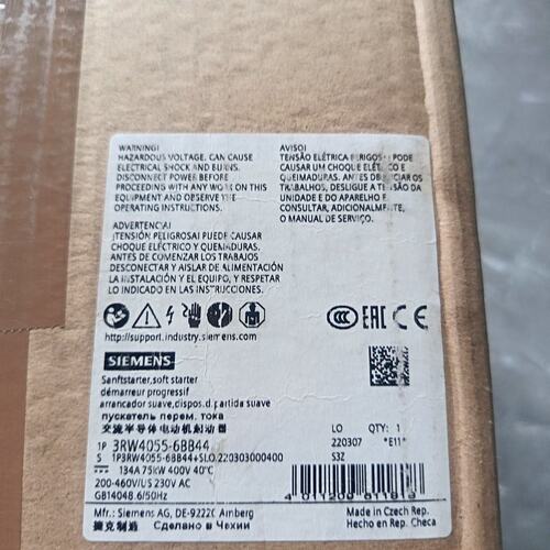 议价软启动器3RW4055-6BB443RW4055-6BB343RW4075-6BB44