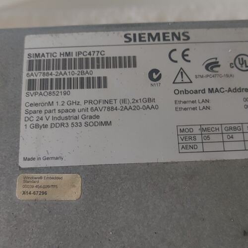 议价工业触摸屏IPC477C6AV7884-020-0AA06AV7884-0AC20-0AA0