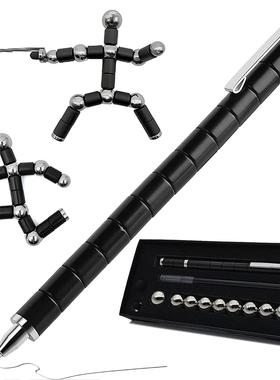 Magnetic Metal Fidget Pen toy Magnet Writing磁性笔减压笔玩具