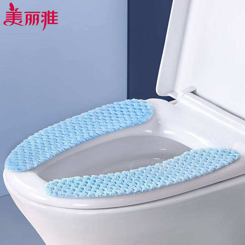 美丽雅马桶垫粘贴式夏季家用四季马桶套马桶圈可水洗坐便圈垫4片属于什么档次？