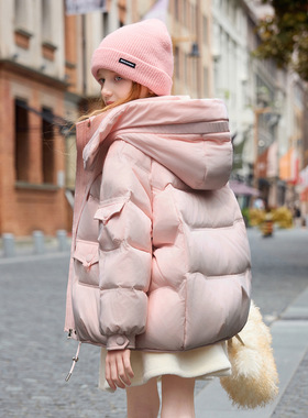 2025冬新款童装羽绒服中大儿童羽绒服韩版加厚羽绒服