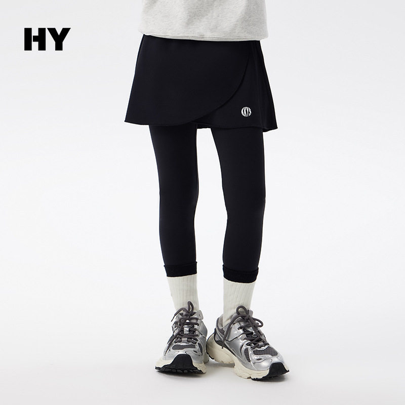 女童洋气打底裙裤2026春季儿童韩版半身裙中大童春装休闲长裤裤子