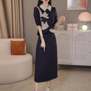 【上衣+半身裙】时尚檰服套装檰衣女装2026年秋冬二件套减龄显瘦