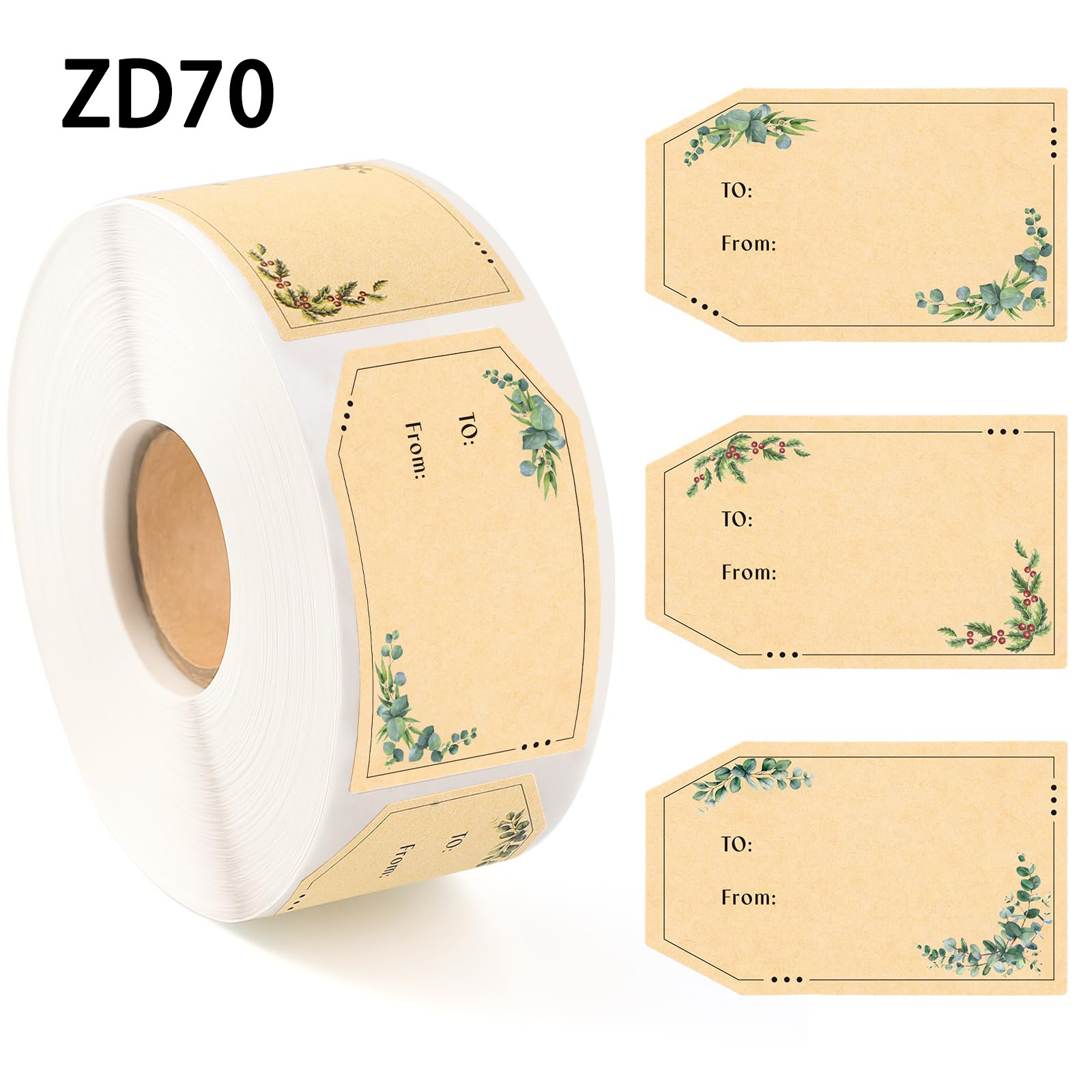 600张/卷tofrom自粘空白贴纸烘焙diy礼盒礼品包装装饰信封封口贴,文具电教/文化用品/商务用品,贴纸/立体贴纸,淘宝优惠券,粉丝福利购,淘宝优惠卷