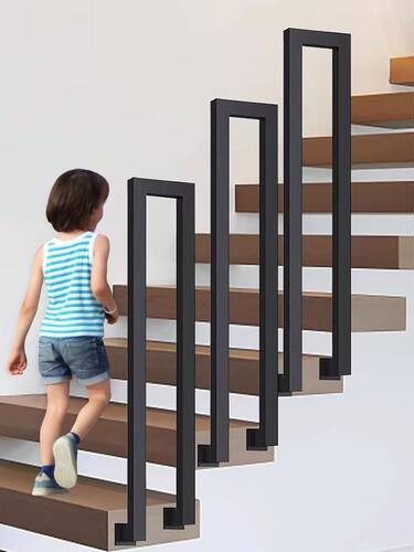 楼梯扶手室内铁艺家用外挂护栏杆