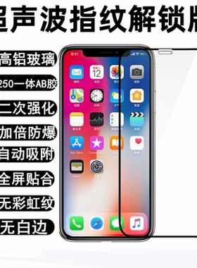 适用S50Promini 荣耀WIN RT 500Pro iQOONeo11 K90超声波指纹解锁Magic8高铝X300 小米17大弧二强X200S手机膜