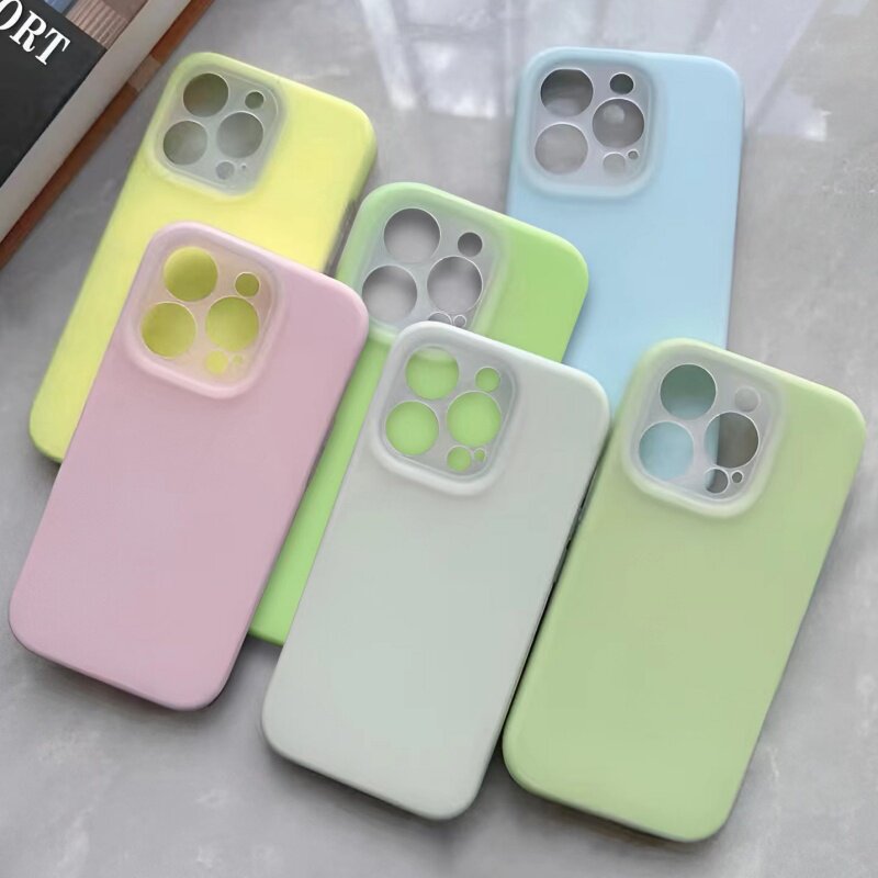 适用苹果17Pro精孔果冻套18ProMax液态iPhone15Pro 16硅胶14纯色简约11手机壳14糖果色13ProMax防摔12软新款