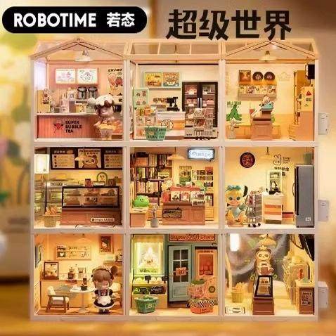 Rolife若来积木拼装手工diy