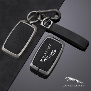 捷豹钥匙套适用xfl改装xel用品fpace配件xf个性xjl车标钥匙壳扣包