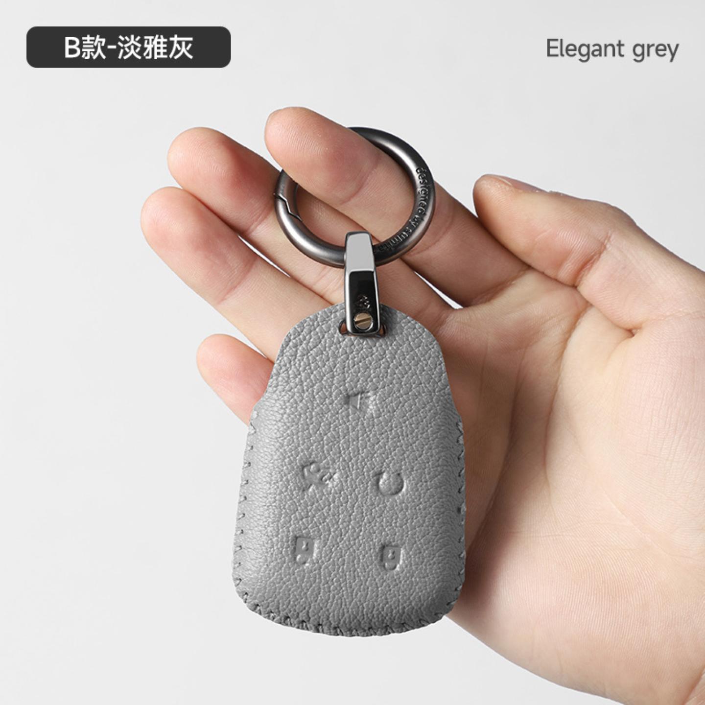 适用于CT4/CT5/XT5/XT4/XT6/傲歌防刮耐磨真皮凯迪拉克钥匙套B款