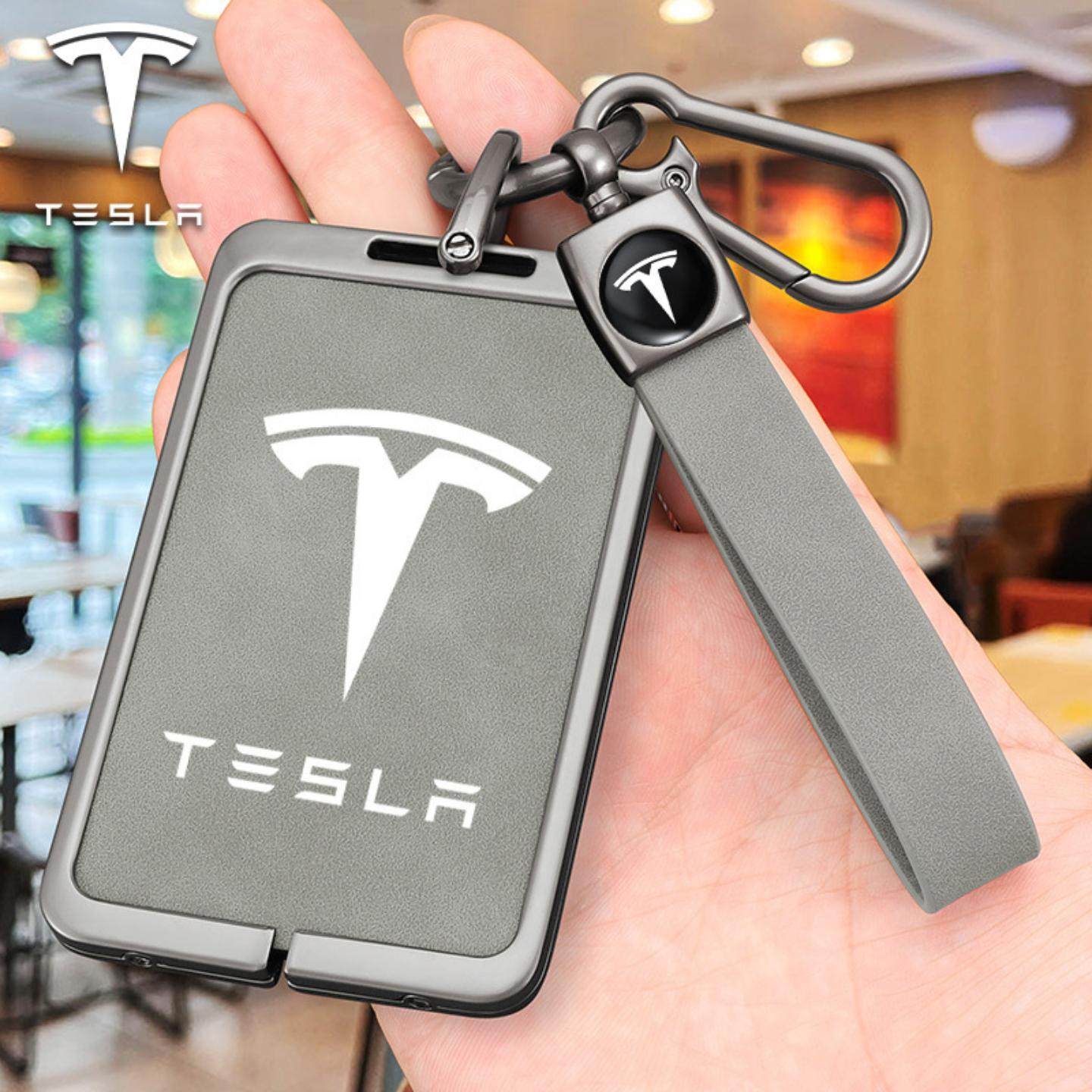 适用于Tesla特斯拉焕新Y钥匙卡套扣换新Model3卡片保护套汽车配件