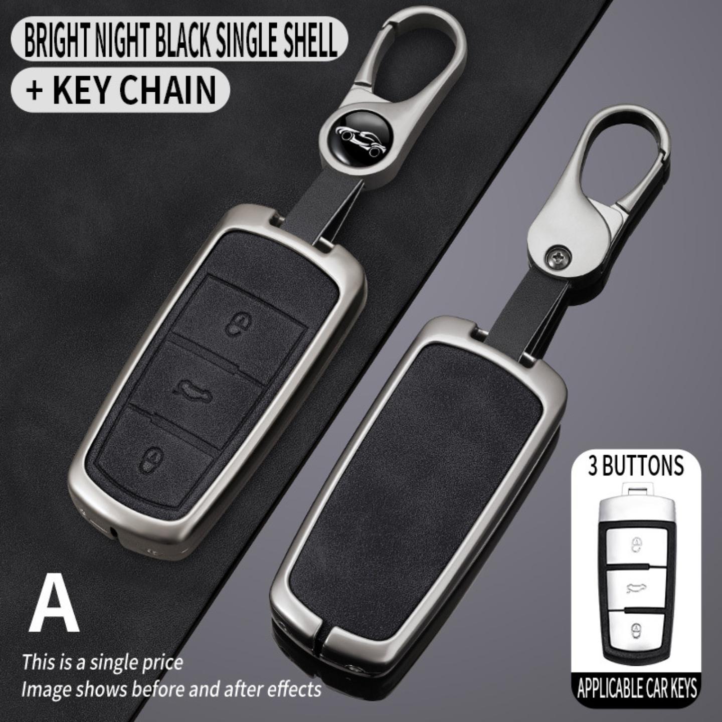 适用大众迈腾b7钥匙套老款CC一键启动12/13/15款17款汽车适用男女