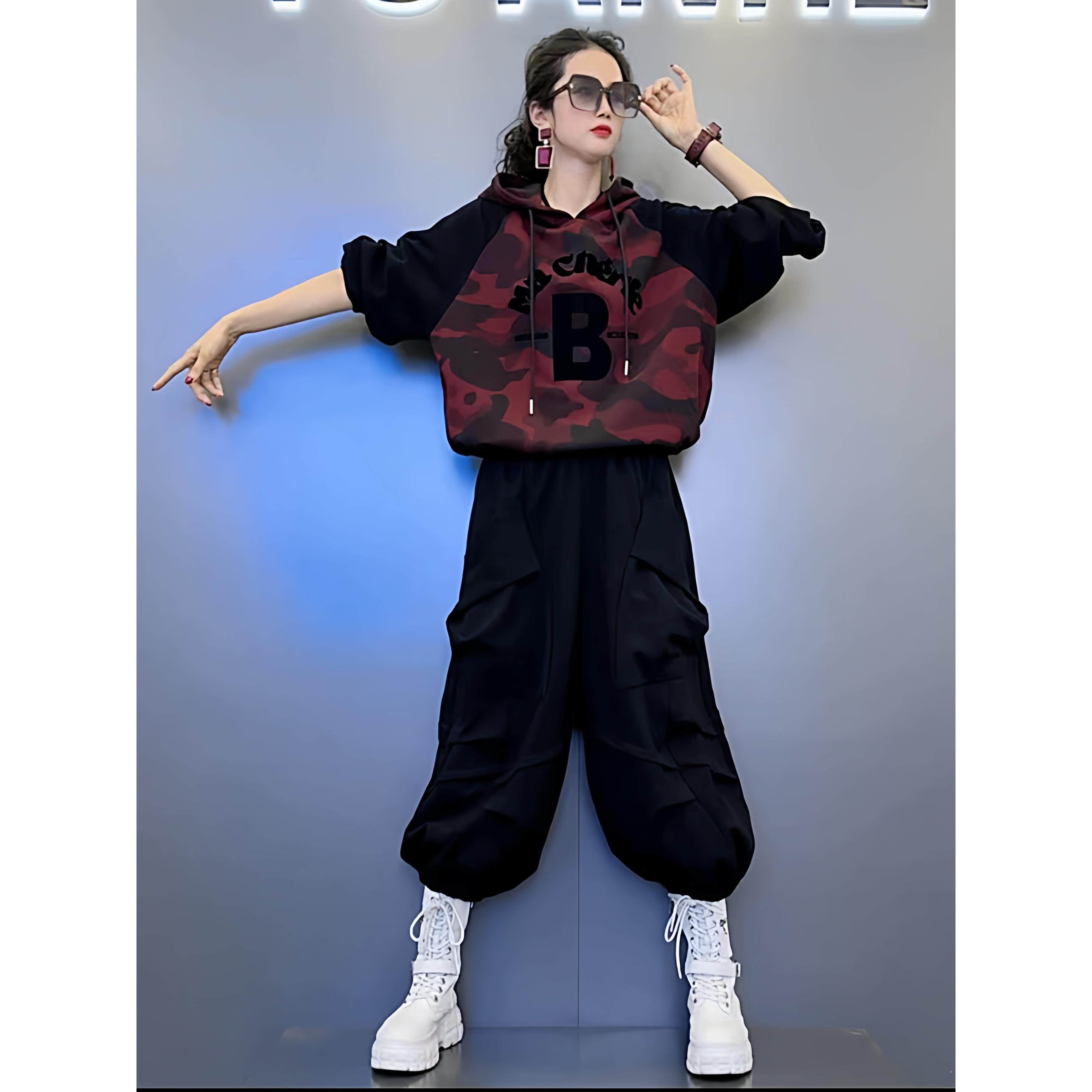 2025秋冬新款时尚休闲连帽迷彩撞色卫衣＋宽松显瘦加2哈伦裤套装,孕妇装/孕产妇用品/营养,套装,淘宝优惠券,粉丝福利购,淘宝优惠卷