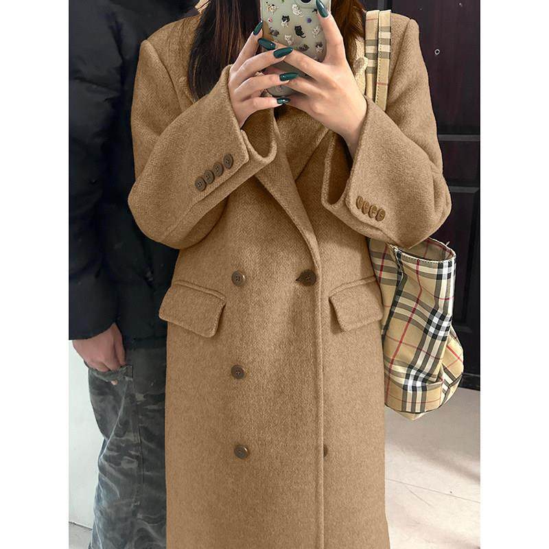 毛呢外套女羽绒内胆秋冬韩系小个子高级感赫本风加厚正肩呢子大衣,运动/瑜伽/健身/球迷用品,广场舞套装,淘宝优惠券,粉丝福利购,淘宝优惠卷