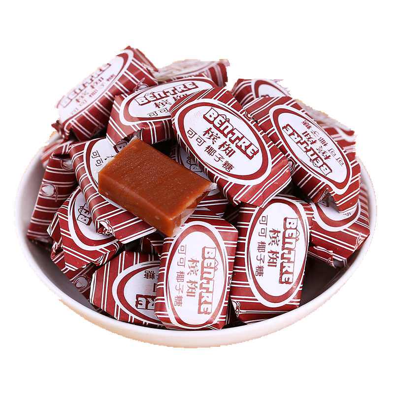 槟椥椰子糖400g椰汁糖软糖越南特产海南椰子糖80后零食品糖果