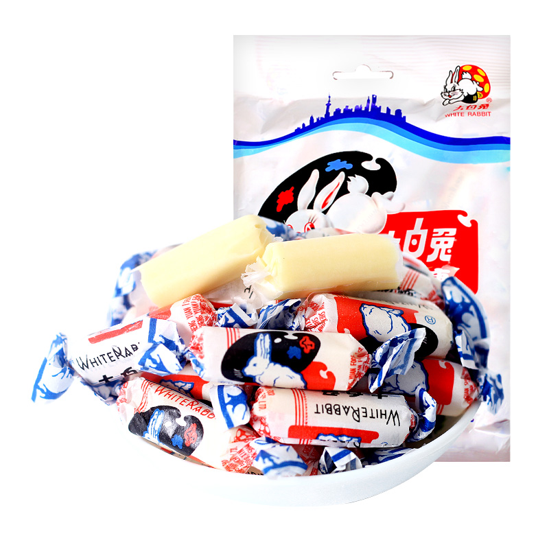 大白兔114克227g结婚原味奶糖