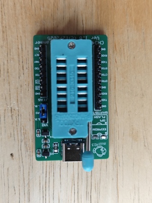 CH347F编程器，typec口，347T的满血版，远超CH341A