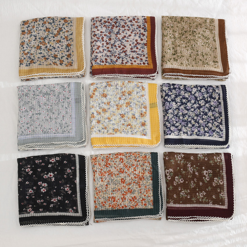 春秋薄款棉麻小碎花镶边大方巾民族风印花妈妈款丝巾围巾女包头巾,服饰配件/皮带/帽子/围巾,围巾/丝巾/披肩,淘宝优惠券,粉丝福利购,淘宝优惠卷