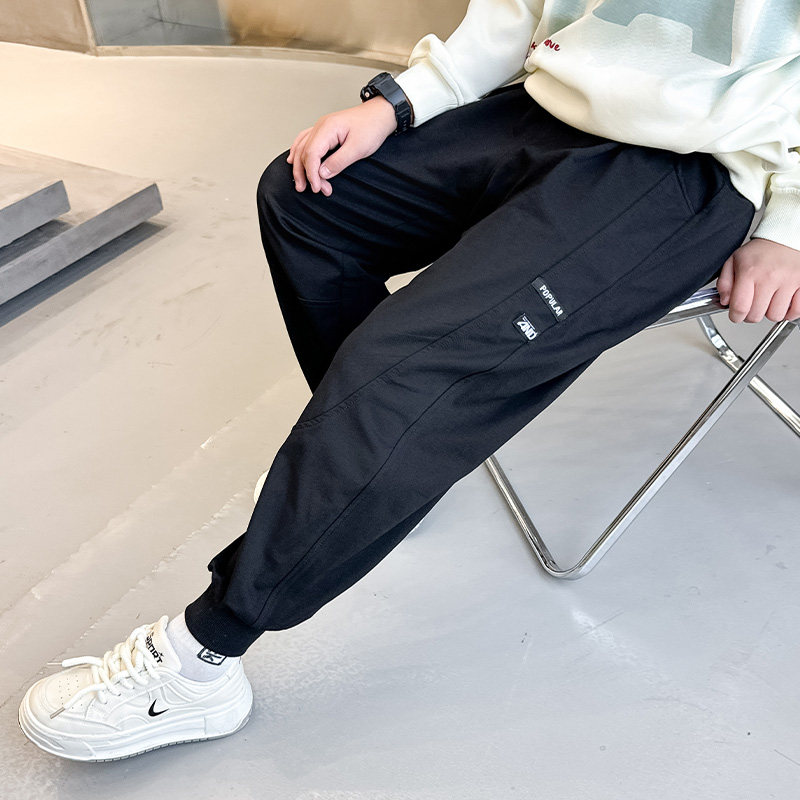 胖童装男童加肥加大卫裤男孩子春秋装大码女大童长裤子儿童运动裤