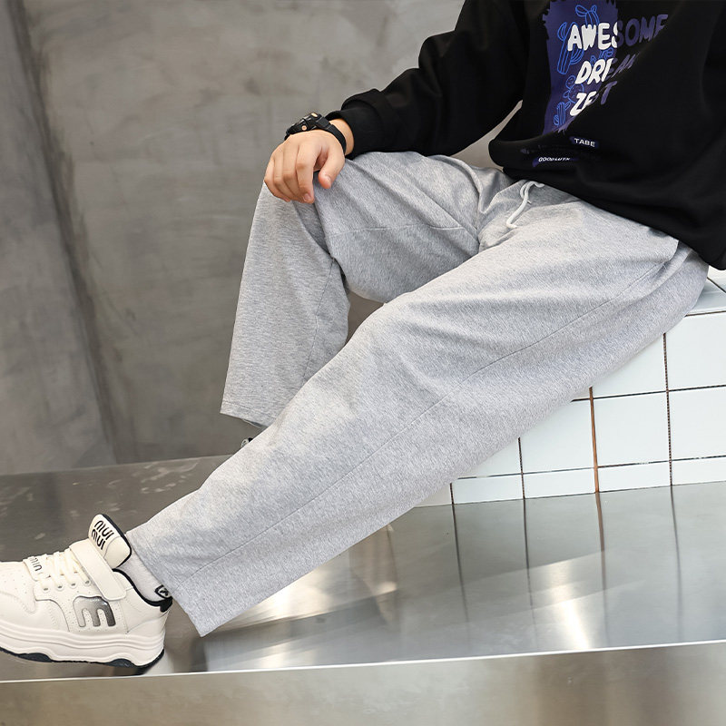 胖童装男童加肥加大卫裤男孩子春秋装大码女大童长裤子儿童运动裤