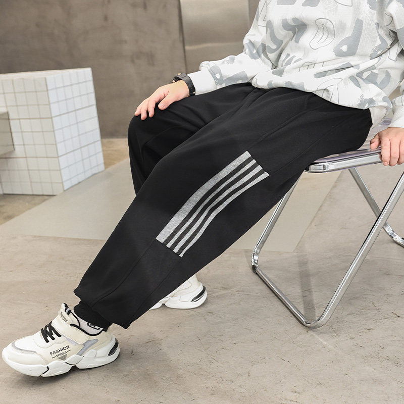 胖童装男童加肥加大卫裤男孩子春秋装大码女大童长裤子儿童运动裤