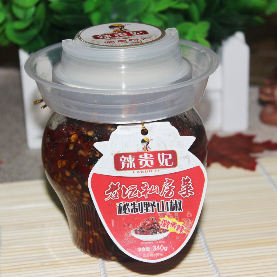 辣贵妃340克豆豉拌面酱野山椒